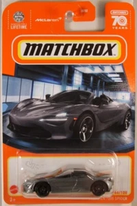 MATCHBOX #66 McLaren 720S Spider, 2023 issue (NEW in BLISTER) - Picture 1 of 3