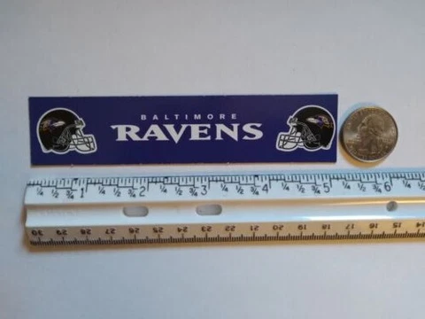 NFL Baltimore Ravens Team Magnet Put On Refrigerator Or Any Metal Surface Cover