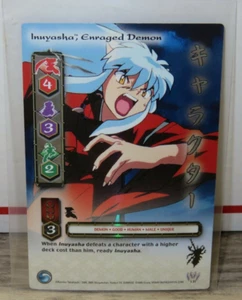 Tarjeta de lámina ultra rara Inuyasha Kijin 131 Inuyasha Enfurecido Demonio Juego de cartas coleccionables - Imagen 1 de 1