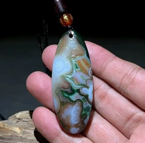 Amulet Pendant Made of Agate from the Himalayas in Tibet During the Qing Dynasty - Picture 1 of 10