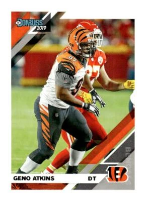 2019 Donruss #61 Geno Atkins BENGALS - Image 1 of 2
