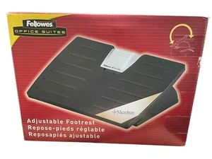 Fellowes Fußstütze Office Suites Microban schwarz Kunststoff ergonomisch 44x33cm - Picture 1 of 2