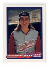 1994 SHEREEN SAMONDS COORS BREWING COMPANY SILVER BULLETS BASEBALL CARD PRC