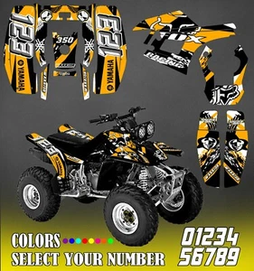 yamaha warrior 350 decals graphics stickers full kit atv - Picture 1 of 1