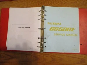 Genuine Suzuki Service Manual GS 500 E 99500-34064-03E - Picture 1 of 1