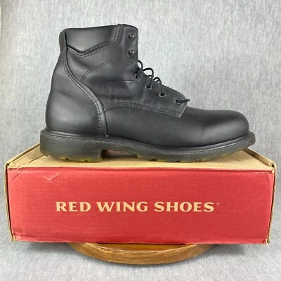Botas Red Wing Supersole 2.0 con caja para hombre talla 14 cuero negro trabajo punta suave Foto 1 de 4