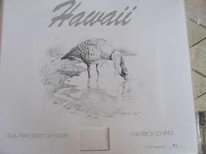 Impresión de estampilla de pato de Hawaii 1st of State 1996 HI-1 OFERTA #HI1XV1DSS - Imagen 1 de 2