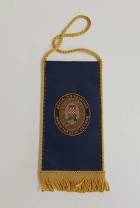 CROATIAN ARMY HV, REPUBLIKA HRVATSKA, MINISTARSTVO OBRANE, vintage  flag ! - Picture 1 of 2