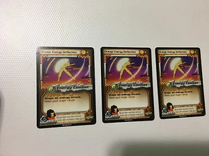 x3 Dragon Ball Z TCG - Orange Energy Deflection Trading Card Game Kostenloser Versand! - Bild 1 von 2