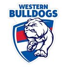 Western Bulldogs AFL Logo Sticker Decal Car School Books Man Cave Bar 
