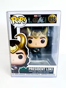 Marvel's Loki - President Loki Funko Pop Vinyl 898 with Pop Protector Christmas - Picture 1 of 3