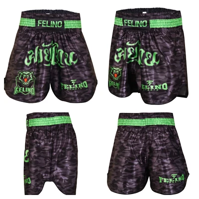 Felino Sublimated Short Kick Boxing Muay Thigh Mixed Martial Arts Uniform Short - Image 1 of 4