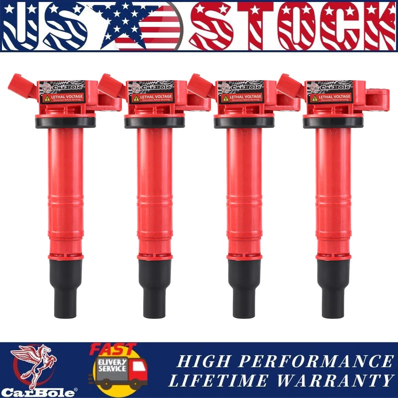 4 件 UF495 点火线圈适用于 2003 2004 2005 2006 2007 2008 2009 丰田 4Runner — 第 1/4 张图片