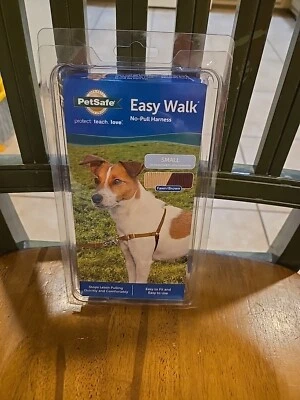 Easy Walk No Pull Dog Harness (Pet Safe) Size Small Fawn/Brown New - Image 1 of 4