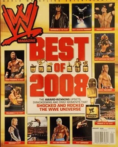 WWE Magazine Triple H John Cena January 2009 BEST OF 2008 - Picture 1 of 17
