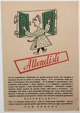 RSI “ATTENDISTI. C’E’ UN...” volantino di propaganda Repubblica Sociale Italiana