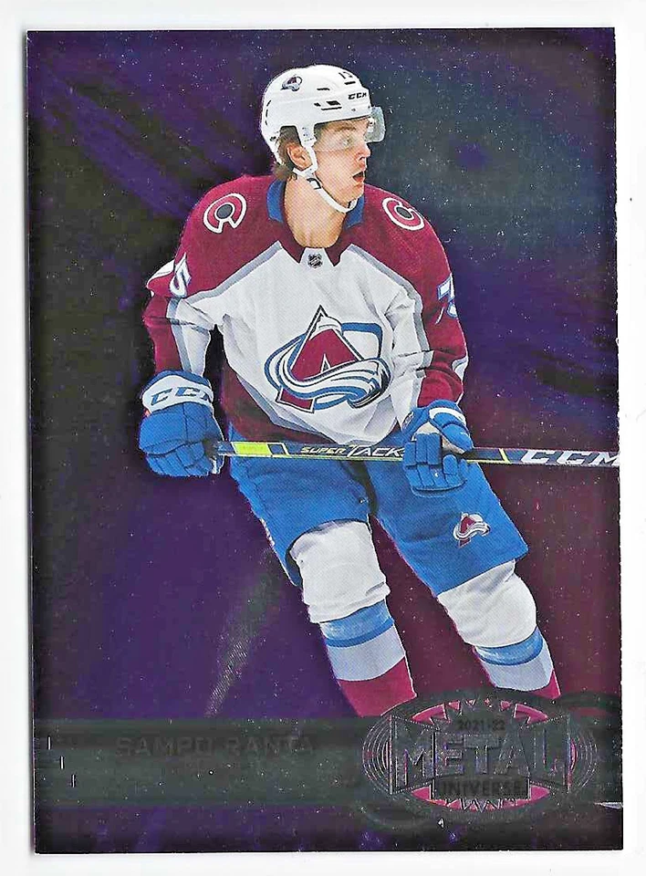2021-22 SKYBOX METAL UNIVERSE 1997 RETRO ROOKIE #R-33 SAMPO RANTA AVALANCHE - Image 1 of 1