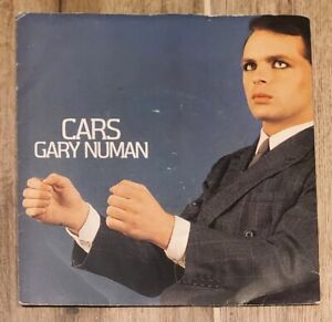 Seminal Synth Pop Winyl GARY NUMAN CARS 45 1979 Edycja Wielka Brytania W bardzo dobrym stanie
