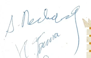 SAMUEL RESHEVSKY - 1964, ORIGINAL AUTOGRAPH AND 3 OTHER GRANDMASTERS AUTOGRAPHS - Picture 1 of 8