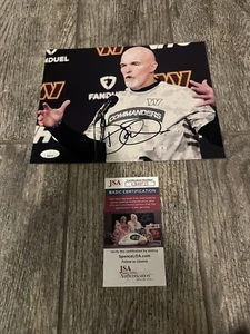 DAN QUINN SIGNED WASHINGTON COMMANDERS 8X10 PHOTO AUTOGRAPHED JSA COA COACH 2 - Picture 1 of 2