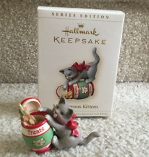 New ListingHallmark Keepsake Ornament Mischievous Kittens 8th in Series 2006 Free Ship