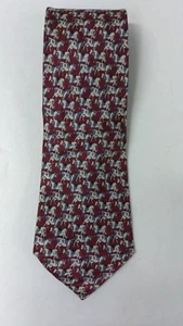 NEW ASHFORD & BROOKS COW SILK TIE - Picture 1 of 1