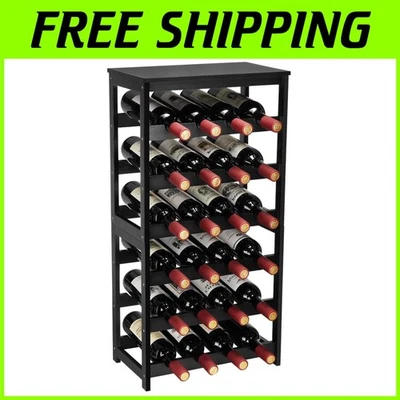 多功能竹酒储存 - 24 瓶容量 — 第 1/4 张图片