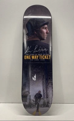 滑板由 Greg Lutzka 签名 电影单程票 — 第 1/4 张图片