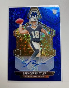 2024 Mosaic SPENCER RATTLER Auto No Huddle Blue RC #393 - Picture 1 of 3