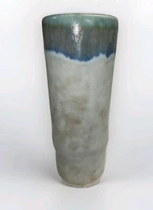 McCarty Pottery Jade Bamboo Vase Glazed 6 3/4" - Picture 1 of 6