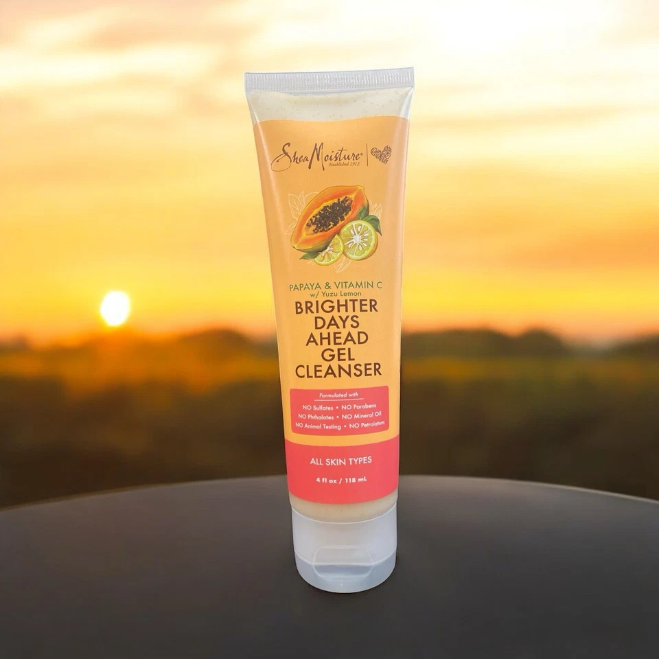 Shea Moisture Revive & Brighten Body Cream for Dull Uneven Skin 8oz NWOB