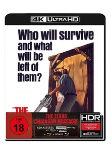The Texas Chainsaw Massacre (4K Ultra HD Blu-ray + (4K UHD Blu-ray) (UK IMPORT) - Picture 1 of 2