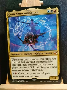 Goro-Goro und Satoru - Commander March of the Machine Mythic - NM (siehe Bilder) MTG - Bild 1 von 2