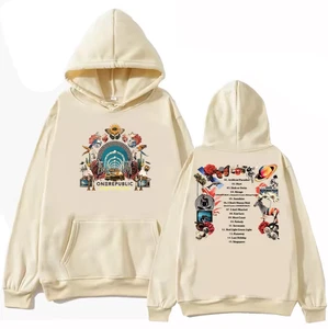 OneRepublic Artificial Paradise 2024 Hoodie Unisex Harajuku Pullover Tops - Bild 1 von 4
