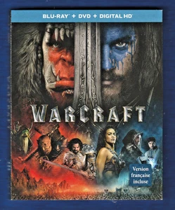 WARCRAFT Movie Blu-ray + Digital HD + DVD - Picture 1 of 2