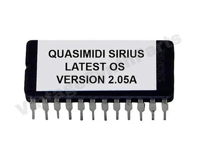 Quasimidi Sirius Synthesizer Neueste OS Firmware 2.05A EPROM ROM Update Upgrade - Bild 1 von 2