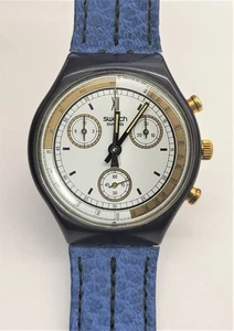 Swatch Chrono 1990 - SCN100 - Skipper - leicht gebraucht - Bild 1 von 3