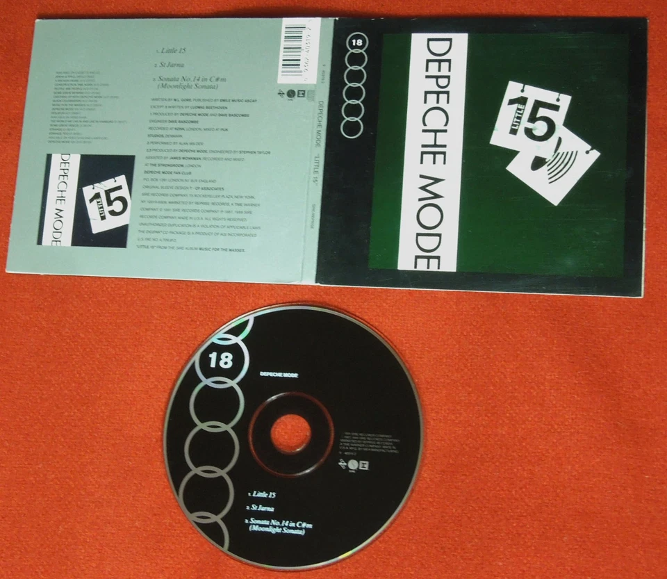 DEPECHE MODE Little 15 +2 USA Maxi CD TOP! rare oop DIGIPACK MCD 1988 GOTHIC POP - Bild 1 von 1