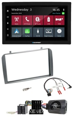Blaupunkt DAB Bluetooth USB Lenkrad 2DIN Autoradio für Alfa Romeo GT 147 07-10 a - Bild 1 von 4