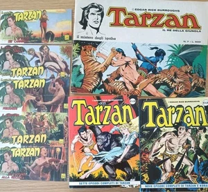 Tarzan Lotto,cenisio n7 ,if nr.1-2 ,il figlio di Tarzan a striscia fotor. da 2a6 - Foto 1 di 9