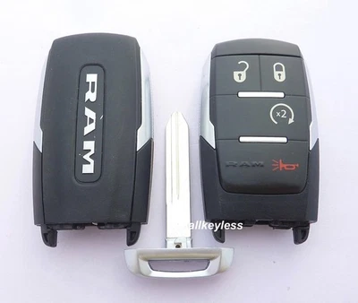 OEM 2019-2025 RAM 2500 3500 4500 proximidad entrada sin llave mando a distancia llavero GQ4-76T Foto 1 de 4