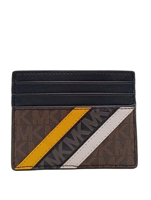 MICHAEL KORS Custodie portacarte Donna Borsa marrone stile casual - Immagine 1 di 4