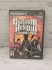 Guitar Hero 3 Legends of Rock Sony PlayStation 2 PS2 2007 No Manual  - Picture 1 of 4