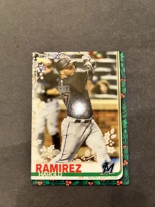 2019 TOPPS HOLIDAY BASEBALL CARD HAROLD RAMIREZ #HW20 RC MIAMI MARLINS MLB FS - Picture 1 of 2
