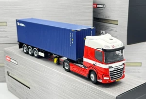 DAF XF SH MY25 flex trailer+40ft container "Design Logistics" WSI truck models - Picture 1 of 11
