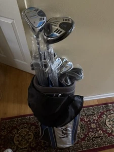 Women's Lynx Tigress Complete Golf Set Brand New In Plastic Wrap! LEFT HANDED - Picture 1 of 7
