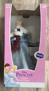 VTG! Disney Princess Animated Musical Figurine Cinderella - Telco 🌟 NEW SEALED! - Picture 1 of 8