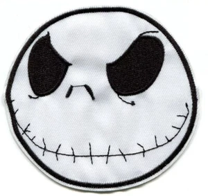 Iron on patch Jack Skellington Halloween Nightmare before Christmas Large - Picture 1 of 3