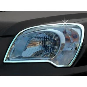 Auto Clover Chrome Headlight Surround Trim Set for Kia Sportage 2009 - 2010 - Picture 1 of 6