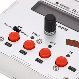 K3NG Keyer CW Morse Aluminum Alloy Full Functions LCD Display USB - Brand New! - Picture 1 of 5